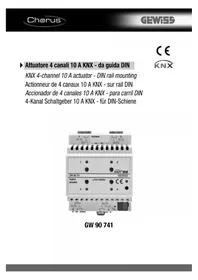 Notice Gewiss GW90741 Module électrique