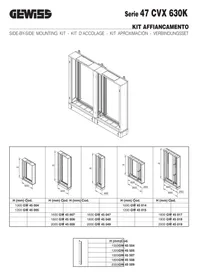 Notice Gewiss GW45507 Armoire électrique