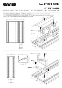 Notice Gewiss GW45563 Coupe-circuits