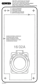 Notice Gewiss GW66709N Prise électrique