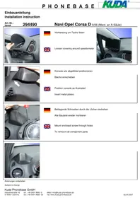 Notice Kuda 294495 Accessoire automobile