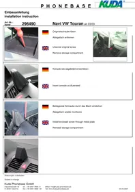 Notice Kuda 296490 Accessoire automobile