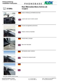 Notice Kuda 213065 Système de navigation GPS