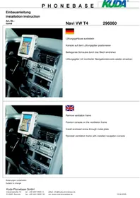 Notice Kuda 296060 Système de navigation GPS