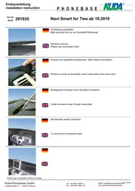 Notice Kuda 291835 Kit d'encastrement