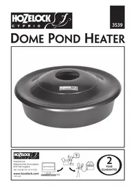 Notice HOZELOCK 3539 Veden lämmitys