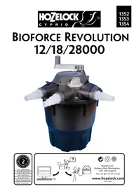 Notice HOZELOCK BIOFORCE REVOLUTION 18000 Vannfilter