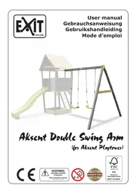 Notice EXIT AKSENT DOUBLE SWING ARM Jeux d'extérieur