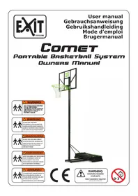 Notice EXIT COMET PORTABLE BASKET Portable basketball hoop