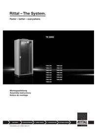 Notice Rittal TE 7888.653 Armoire électrique