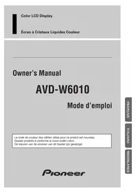 Notice PIONEER AVDW6010 Électronique grand public