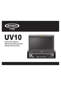 Notice JENSEN UV10 Autoradio avec écran