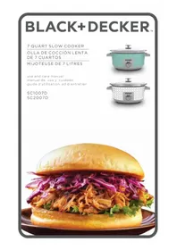 Notice BLACK & DECKER SC3007D Cacerola