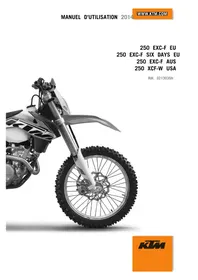 KTM 250 EXCF (2014) - Moto
