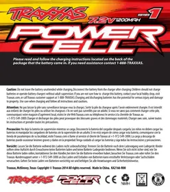 Notice Traxxas 2925X Jouet radiocommandé