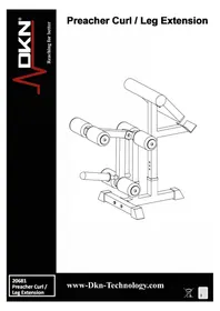 Notice DKN PREACHER CURL Vélo d'appartement