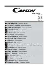 Notice CANDY CMB 90 X Páraelszívó