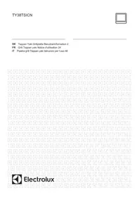 Notice ELECTROLUX TY38TSICN Plaque teppanyaki