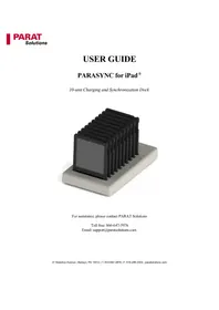 Notice Parat PARASYNC FOR IPAD 2 Station d'acceuil