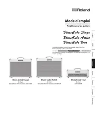 Notice ROLAND BLUES CUBE TOUR Recepteur