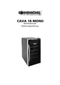 Notice Sonnenkönig CAVA 18 MONO Cave à vin