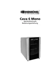 Notice Sonnenkönig CAVA 6 MONO Cave à vin