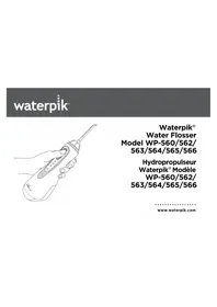 Notice Waterpik WP562E Brossette interdentaire