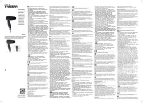 Notice TRISTAR HD2359 Sèche cheveux