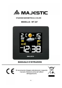 Notice MAJESTIC WT247 Station Météo