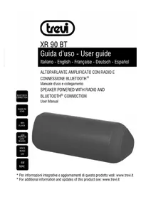 Notice Trevi XR 90 BT Station d'acceuil