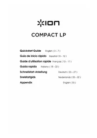 Notice ION COMPACT LP Platine_disque