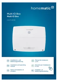 Notice Homematic IP HMIPMIOB Hogar inteligente