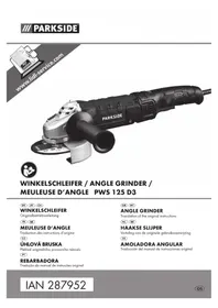 Notice PARKSIDE PWS 125 D3 Broyeur