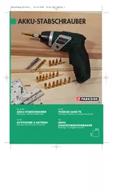 Notice PARKSIDE PABSS 3 6 LI Schroevendraaier