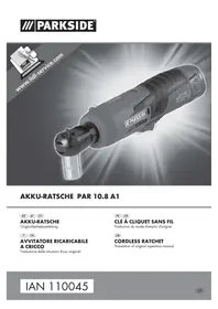 Notice PARKSIDE PAR 10.8 A1 Visseuse