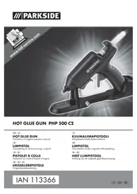 Notice PARKSIDE PHP 500 C2 Pistolet à colle chaude