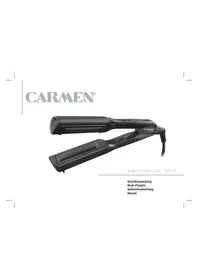 Notice Carmen CT3000 Glätteisen