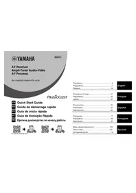 Notice YAMAHA RXD485 Ampli home-cinéma