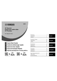 Notice YAMAHA HTR3072 Ampli home-cinéma