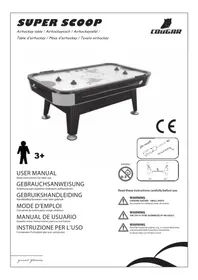 Notice Cougar SUPER SCOOP Table de jeu