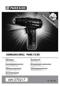 Notice PARKSIDE PABS 12 B2 Borrmaskin