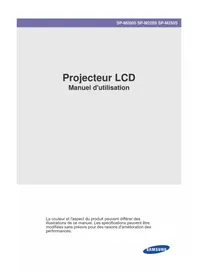 Notice SAMSUNG SPM250S Projecteur