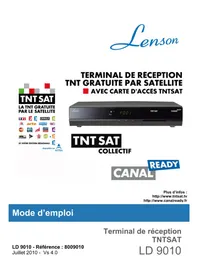 Notice Lenson LD 9010 Recepteur
