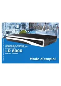 Notice Lenson LD 8000 Recepteur