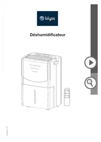 Notice BLYSS WDH735ECH30R Déshumidificateur