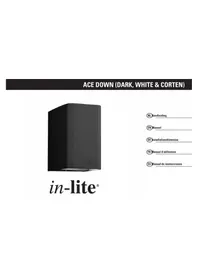 Notice in-lite ACE DOWN Éclairage