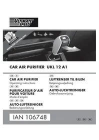 Notice ULTIMATE SPEED UKL 12 A1 Purificateur d'air