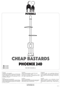 Notice Petrebels PHOENIX 240 Animaux domestiques