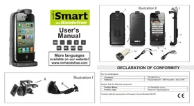 Notice MR HANDSFREE ISMART Kit d'encastrement