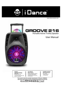 Notice iDance GROOVE 216 Station d'acceuil